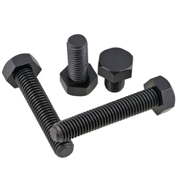 Nylon Black Hex External Head Screws M3 M4 M5 M6 M8 M10 M12 Plastic Insulation Hexagon Bolts