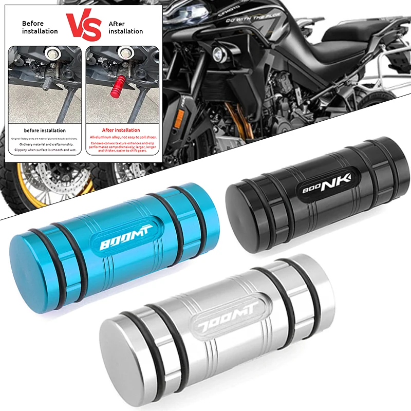 

For CFMOTO CF MOTO 700MT 800MT 800NK 800MT-X Motorcycle Gear Shift Lever Pedal Tip Extension Brake Exquisite parts 450MT CLX700