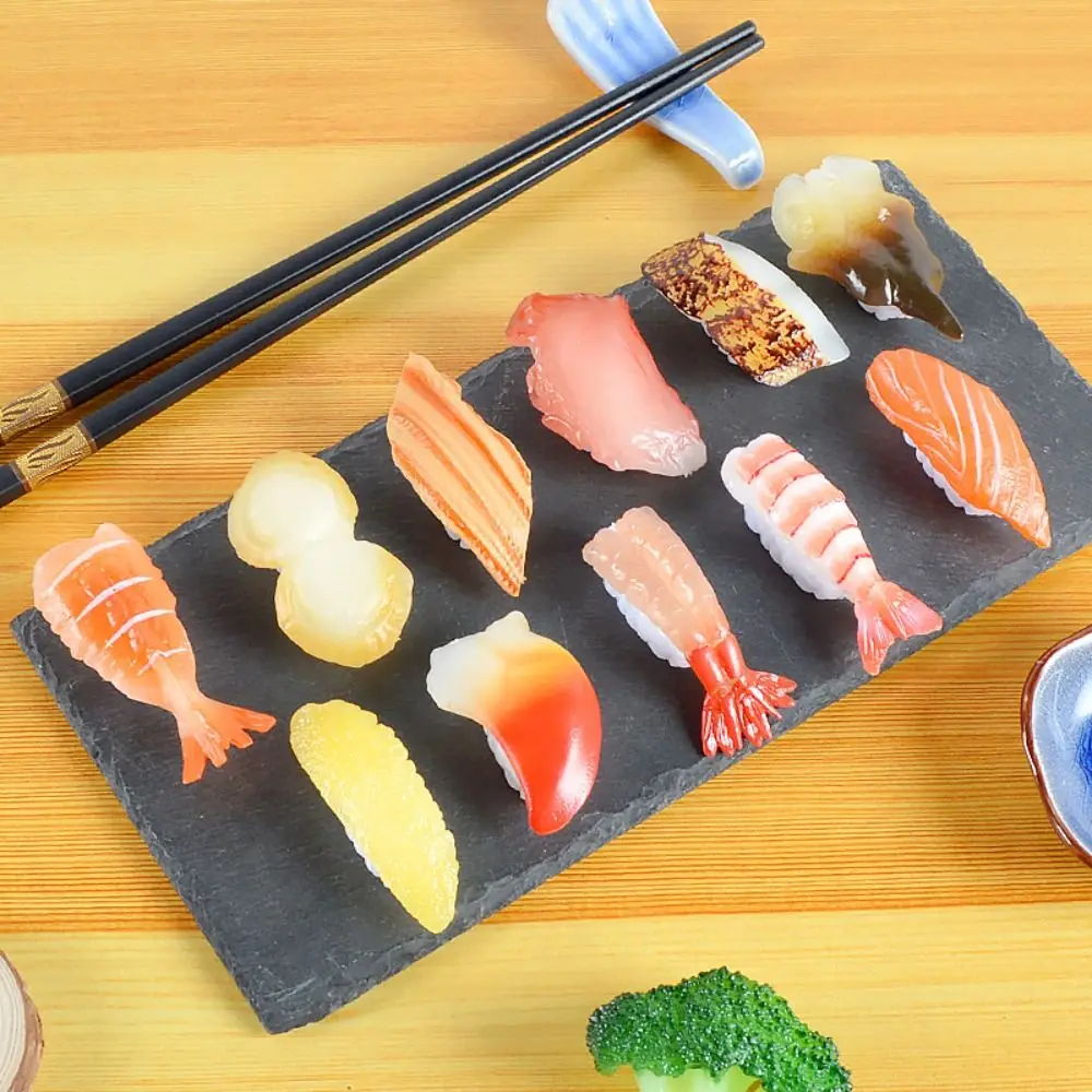 Japanese Food Simulation Sushi Model Pretend Play Rice Ball Simulation Kitchen Toy Cooking Toys Simulation Food Food Toys