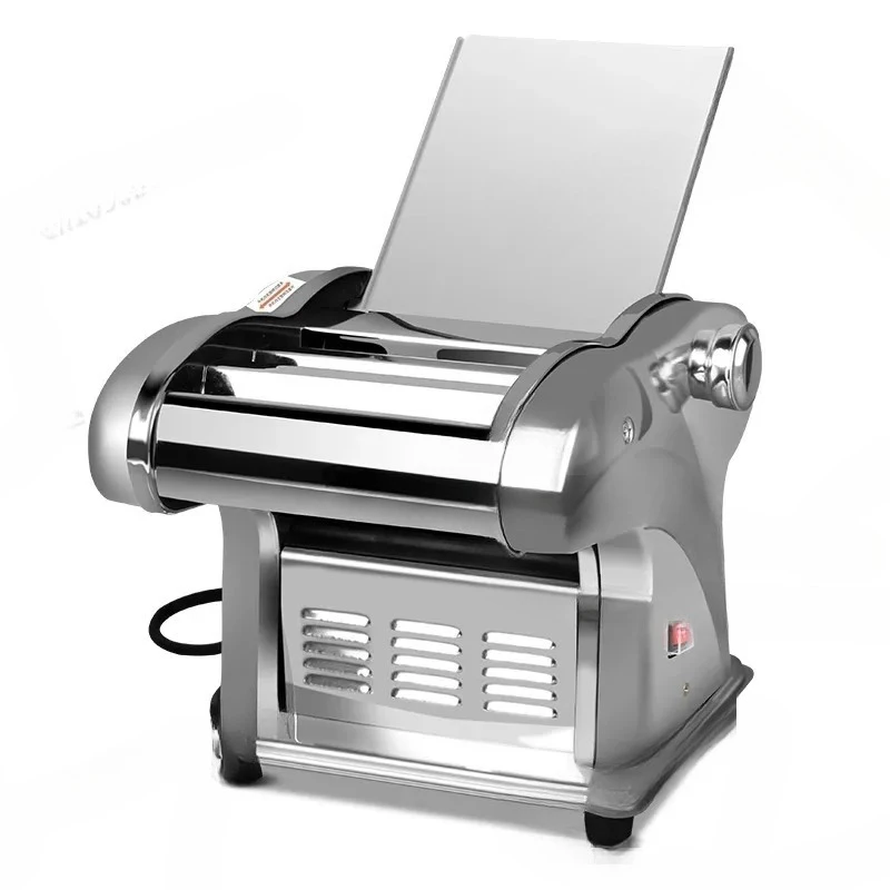 

220V Small Household Noodle Machine Fully Automatic Stainless Steel Noodle Press Dumpling Skin Making Machine