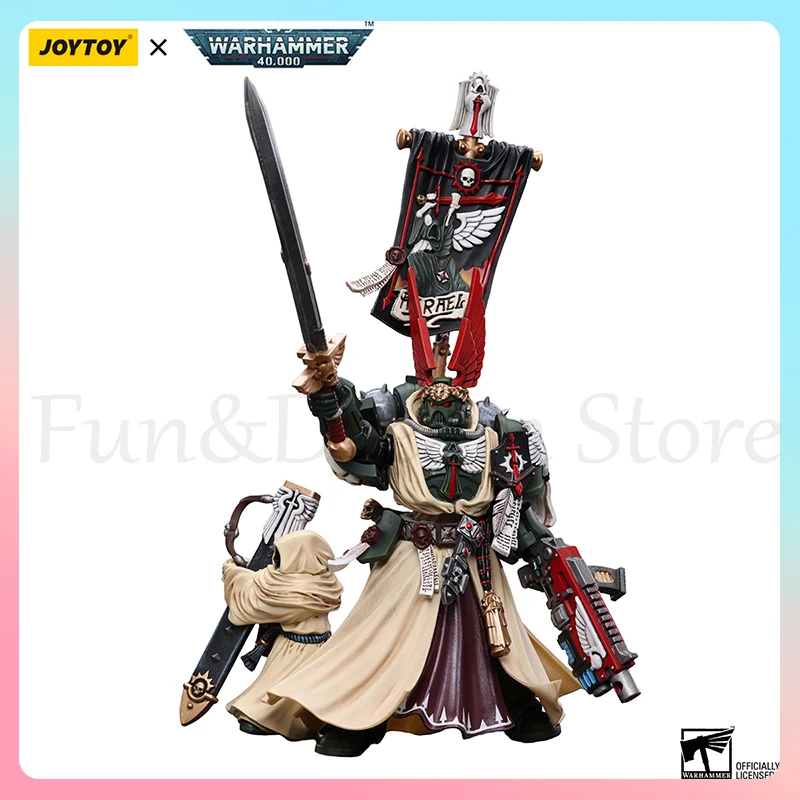 [Pre-Order] JOY TOY Warhammer 40K Anime Figure Dark Angels Supreme Grand Master Azrael Action Figure Children Toys Birthday Gift