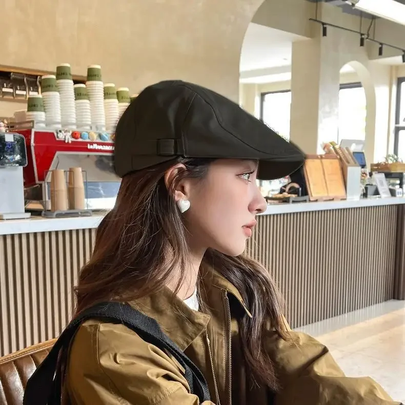 

Unisex Summer Beret Hat - Retro Painter Cap for Women & Men, Japanese Style Autumn Newsboy Caps, Lightweight Baseball Hat
