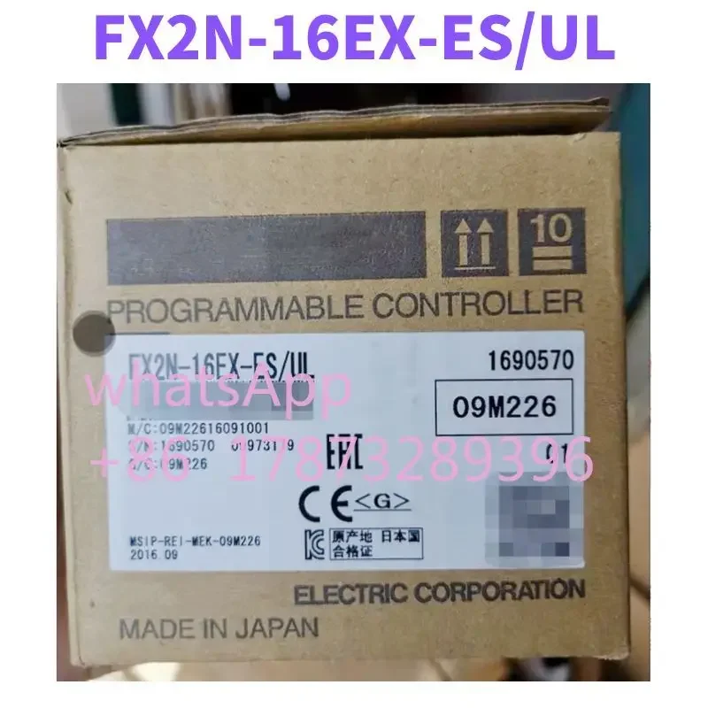 

FX2N-16EX-ES/UL FX2N-16EX-ES Модуль ПЛК UL протестирован нормально