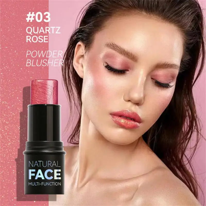 Resaltador multifuncional, bronceadores, colorete, palo, iluminador natural, crema para el rostro, contorno, resalte, rubor, maquillaje