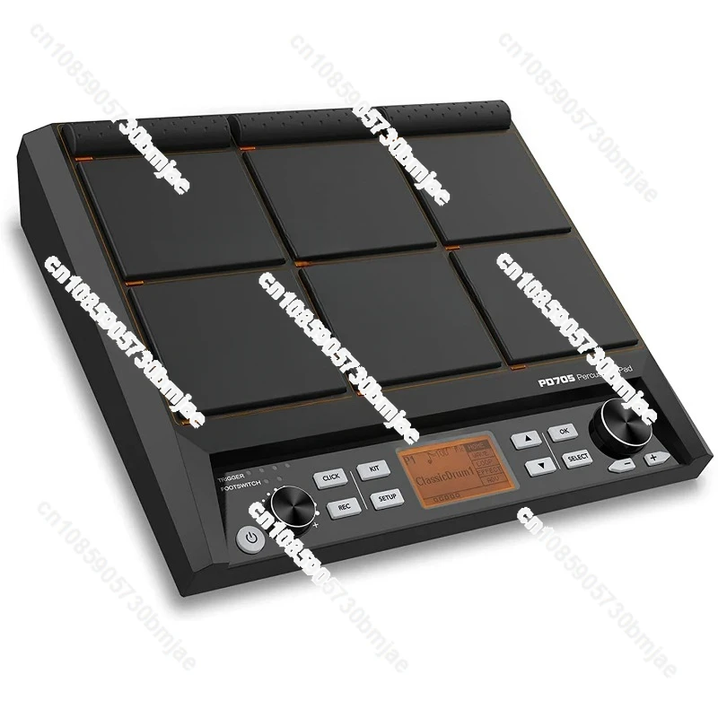 PD705 Percussion Pad 9-Sample Pad All-in-one Multipad Tabletop Electric Drum Set