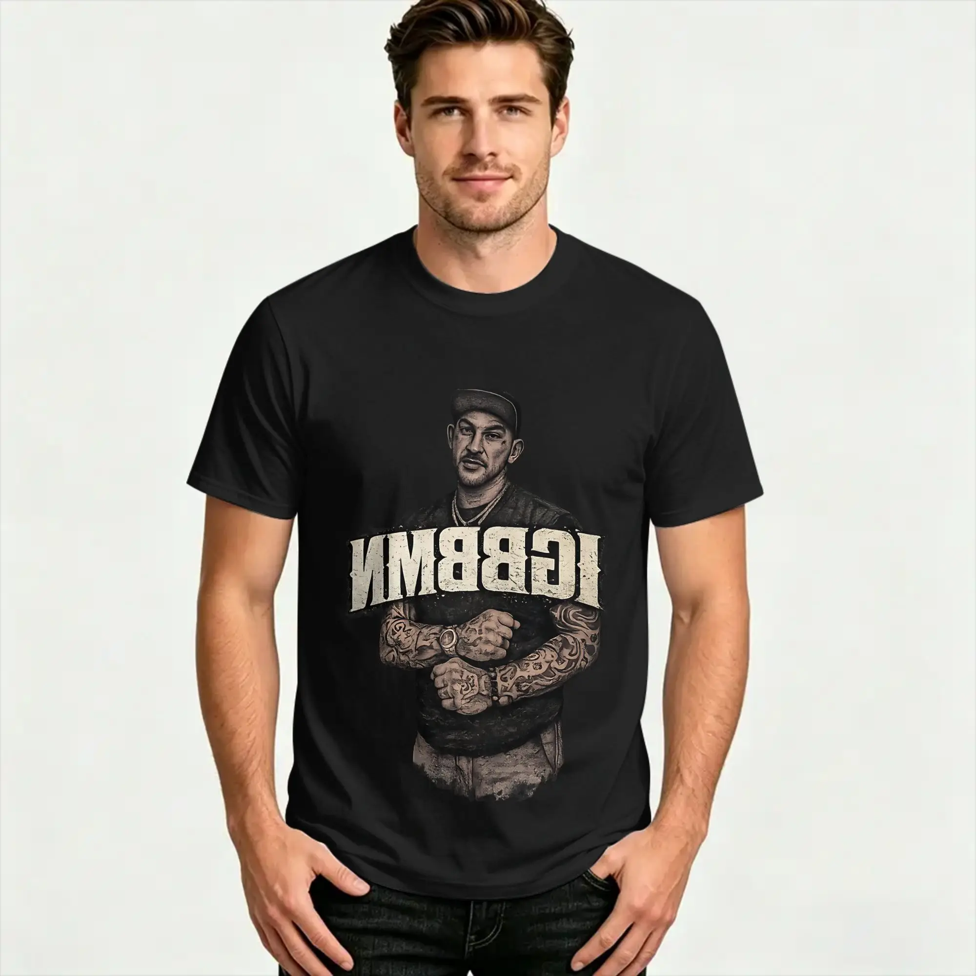 IGBBMN Its Gonna Be Bad My Ninja Men's T Shirts  Leisure Shirt Short Sleeve Crew Neck T-Shirts 100% Cotton New Arrival Clothes