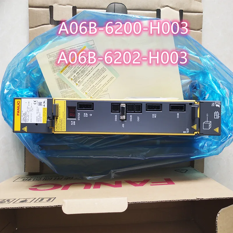 

A06B-6200-H003 A06B-6202-H003 Fanuc servo drive For CNC System in stock