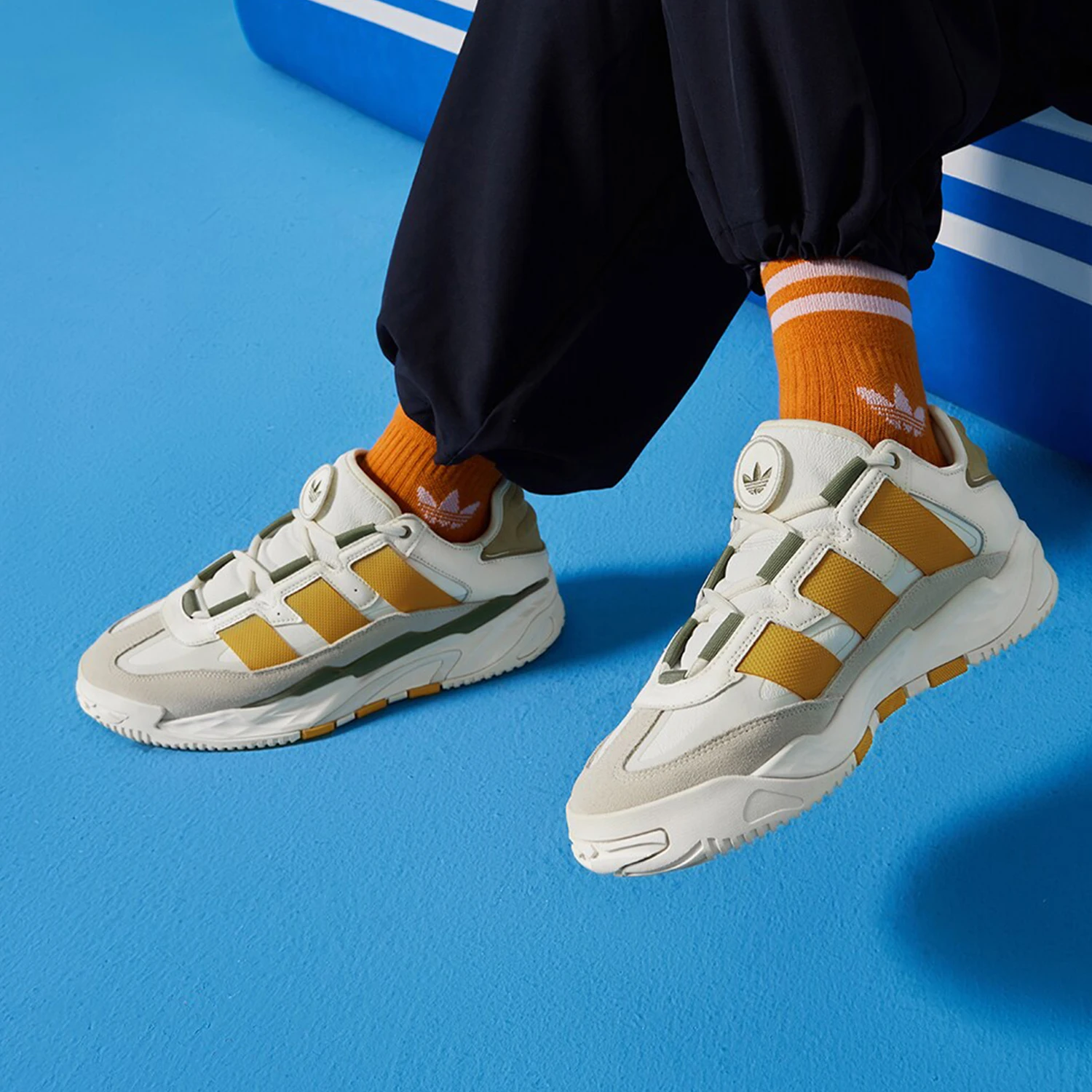 

Adidas genuine 2023 winter new men's and women's classic wear-resistant casual shoes ID1121