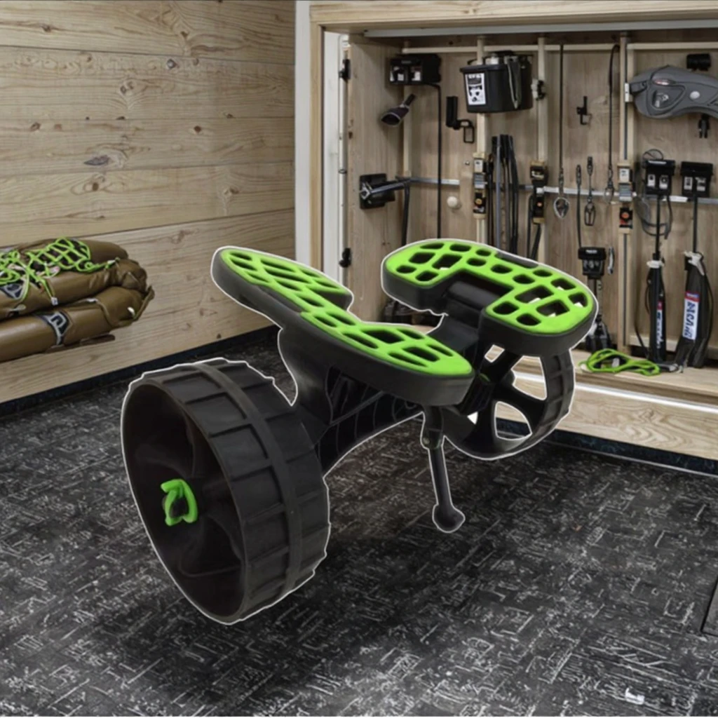 

Аксессуар LSF, металлическая алюминиевая тележка-H педальный привод для рыбалки, каяка SOT, каноэ, лодки