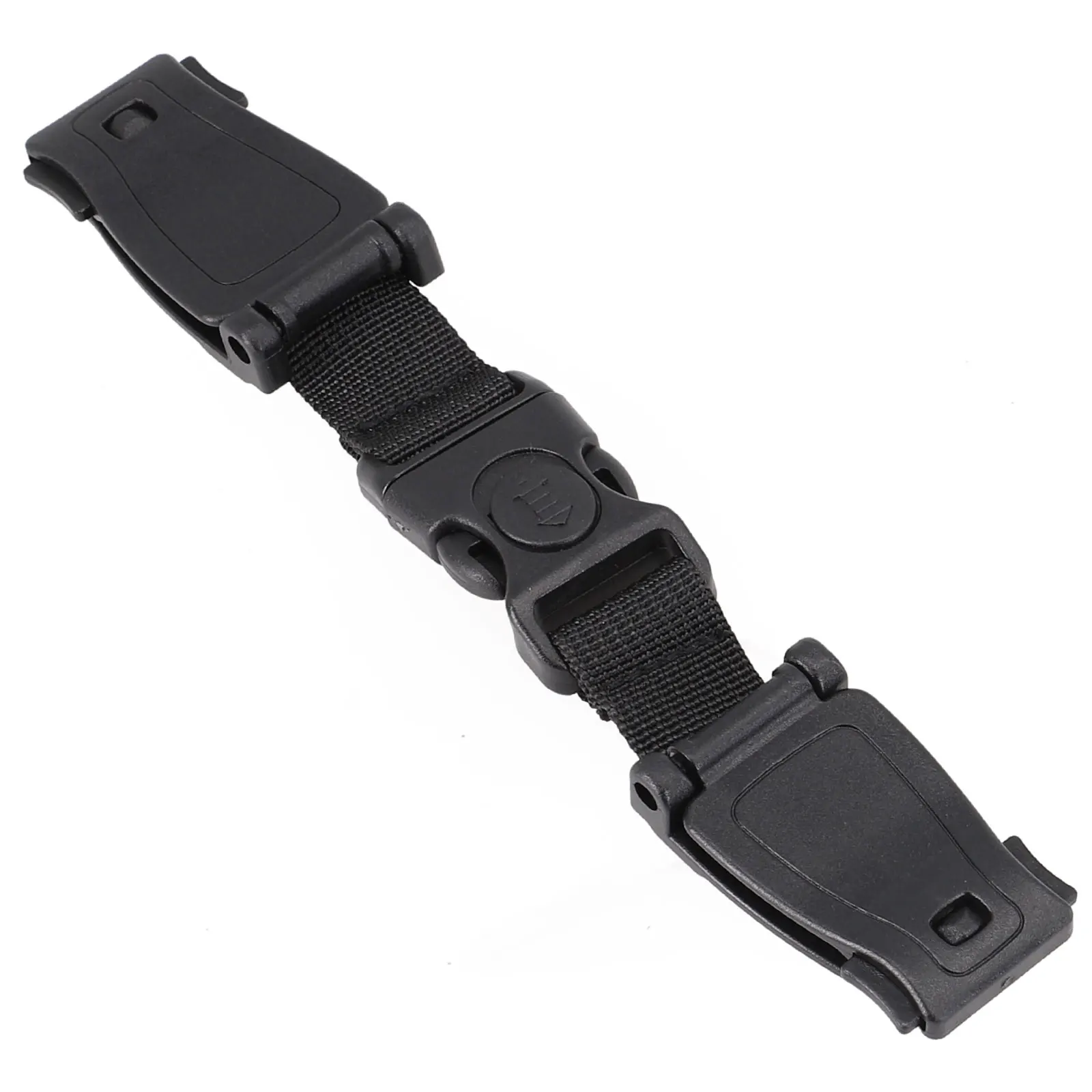 

1pcs Car Baby Safety-Seats Strap Belt Child Harness Chest-Clip Safe Buckle Black 16.5cm/6.3inch Seat Belt Accessories