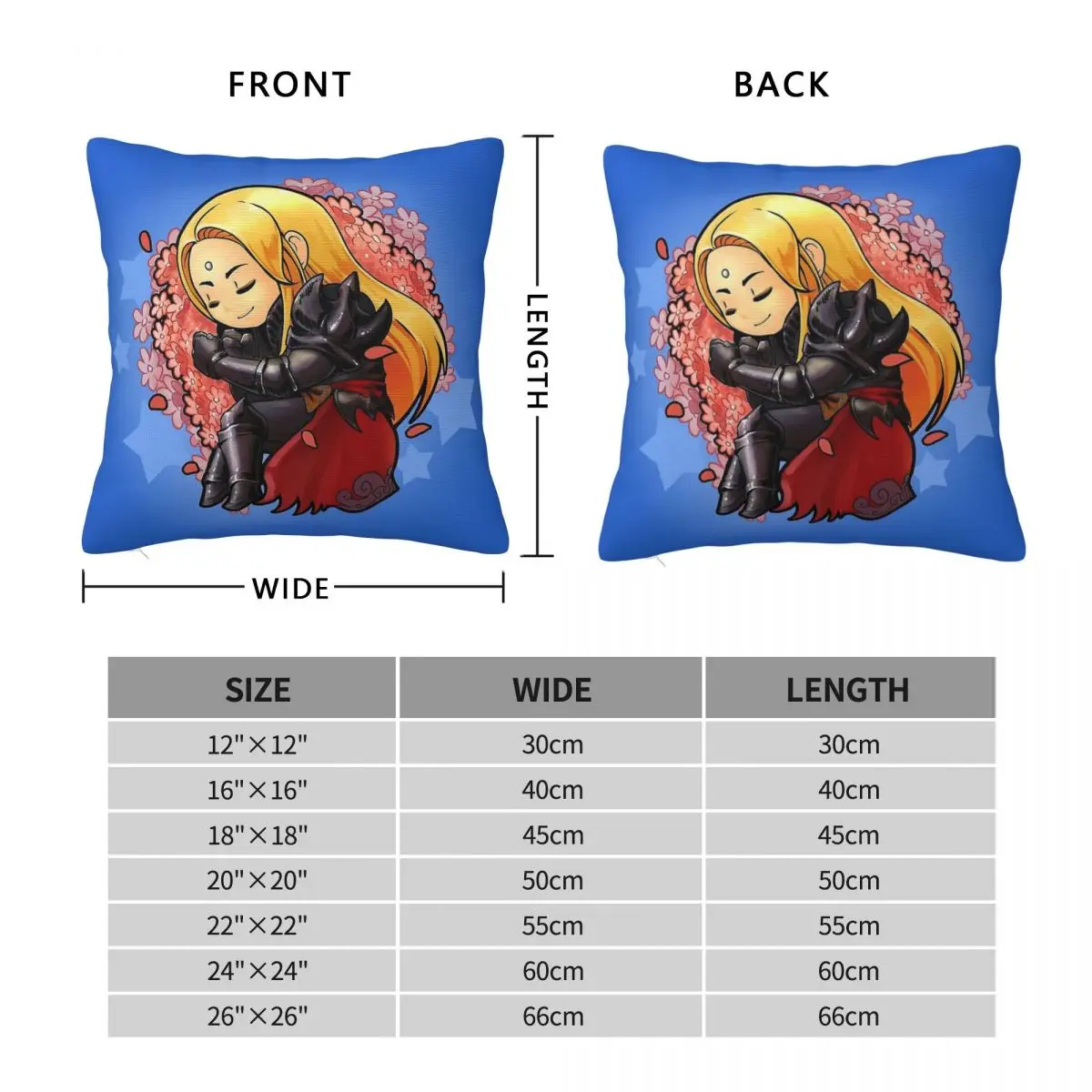 Zenos Galvus Final Fantasy Square Pillowcase Polyester Linen Velvet Pattern Zip Decor Sofa Cushion Case