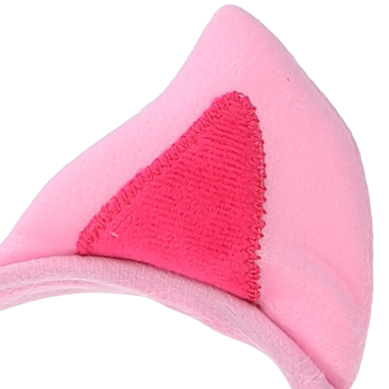 豚の耳カチューシャ、偽の鼻と尻尾付き ピンクの動物コスチュームセット コスプレパーティーアクセサリー 誕生日プレゼント用