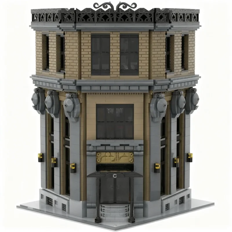 5077pcs MOC John Wick Continental Hotel Model Building Blocks Toy Construction Christmas Gifts Creative Birthday Kids Idea DIY - view 3