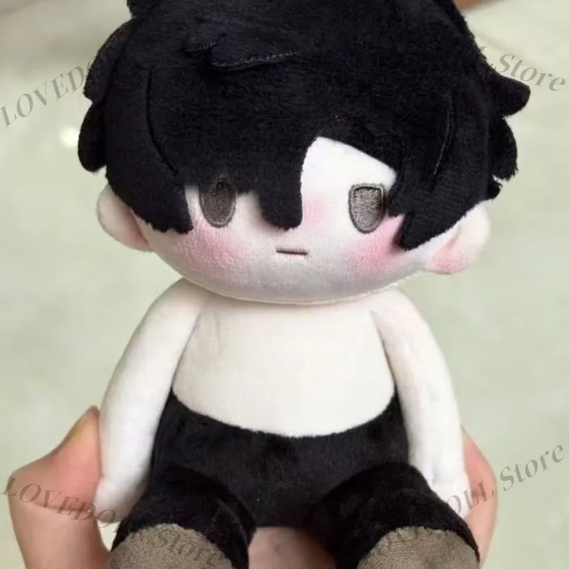 

Anime Game Light and Night Cotton Doll Plush Toy Sitting Posture Cute Model Q Version Figure Toy Decor Gift Cosplay Collection