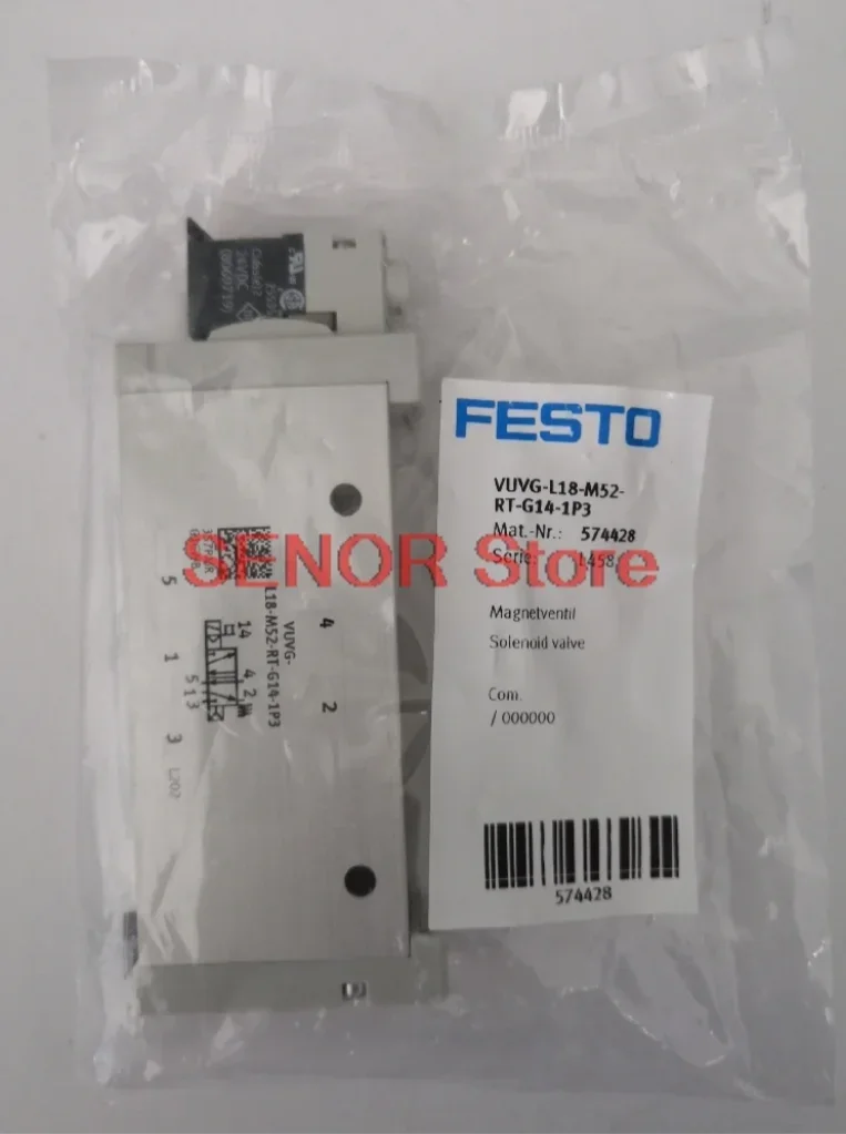 

New original single electric control solenoid valve VUVG-L18-M52-RT-G14-1P3 574428