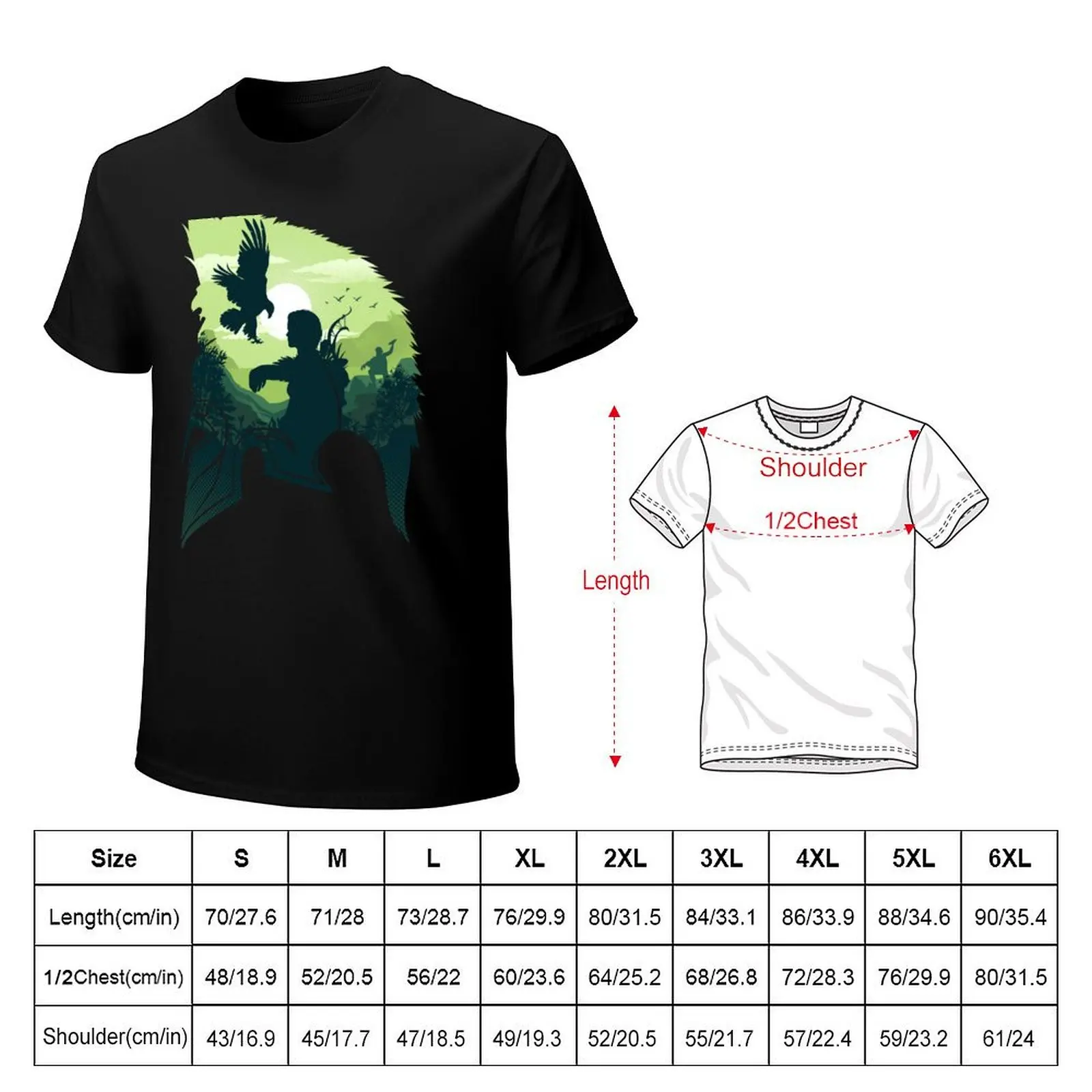 Eagle Bearer Warrior v2 T-Shirt Big and Tall Basic Tee Shirt