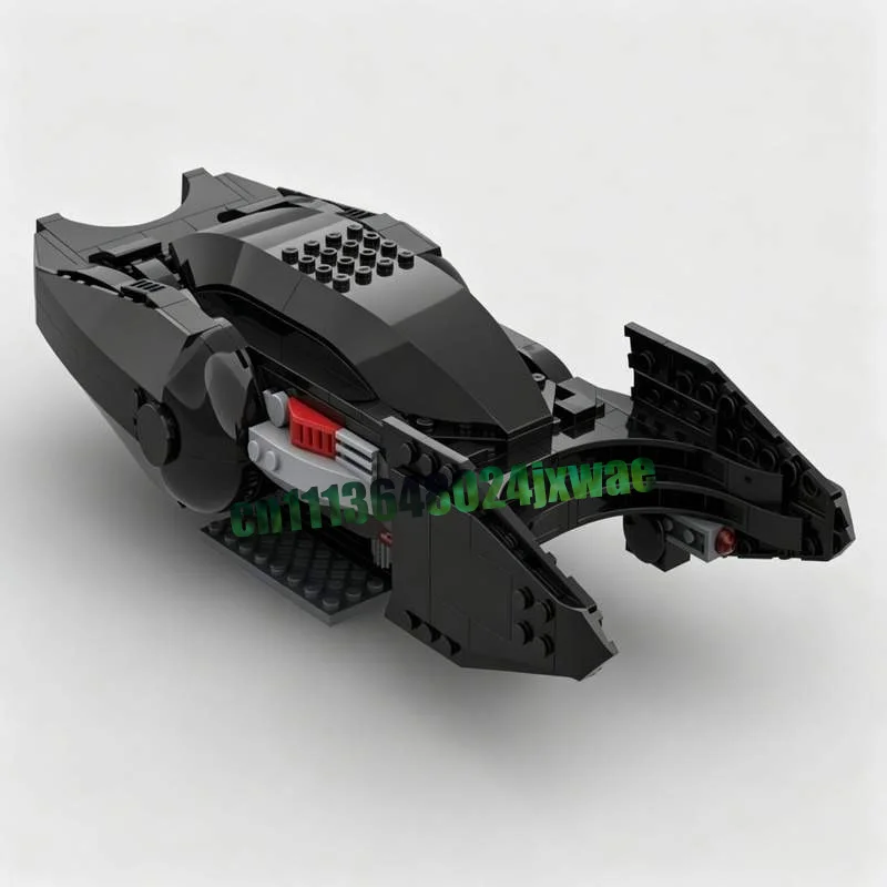 New 409PCS Dark Knight Futuristic Vehicle Building Blocks DIY Creative Assembly Puzzle Educational Toy Gift Collection Display view 2