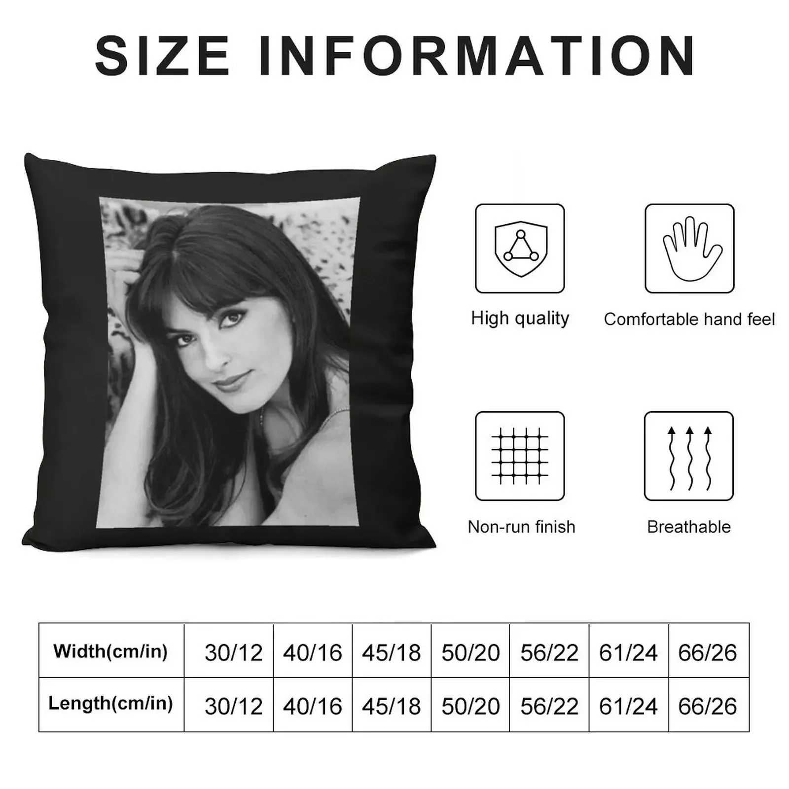 Mariska Hargitay Classic T-Shirt Throw Pillow Decorative Pillow Covers For Sofa Pillow Case home decor items Cases