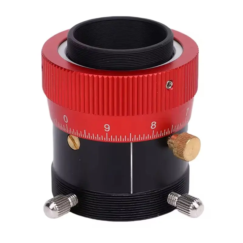 B69C For Astrophotography Telescope Helical Focuser 10Mm Aluminum Alloy Double Helical Stroke Design