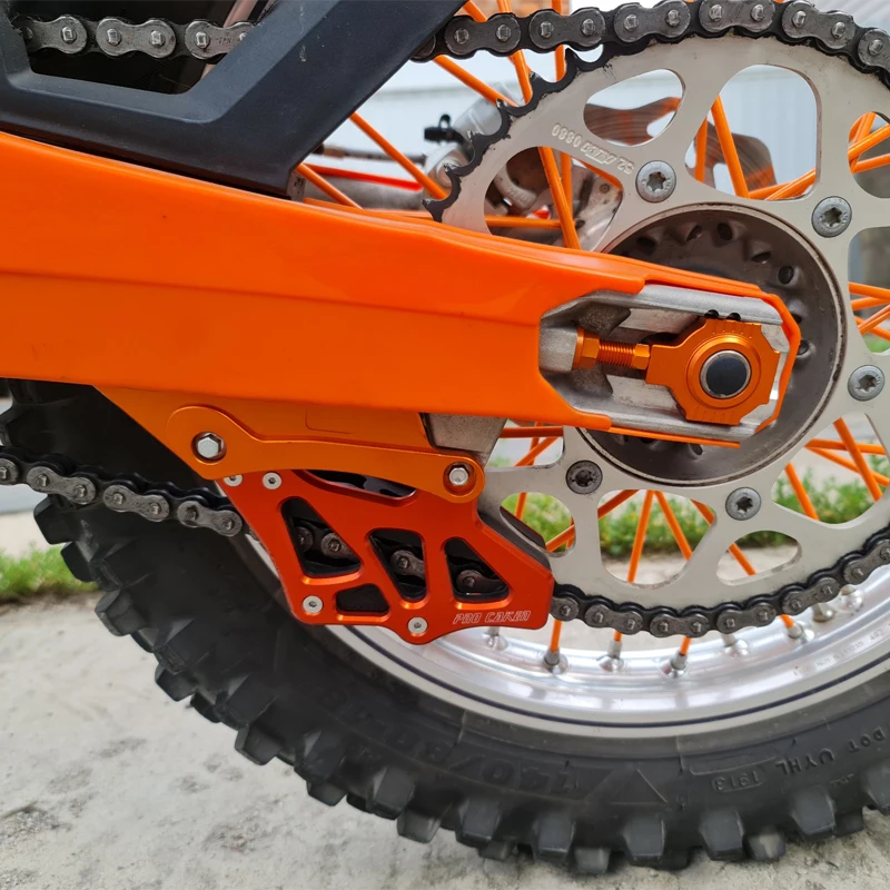 NICECNC สําหรับ KTM 2008-2023 EXC 300 125 250 350 450 530 EXC-F SX SX-F XC XCW XC-F XCF-W TPI Chain ท่องเที่ยว Guard 690 ENDURO R SMC R