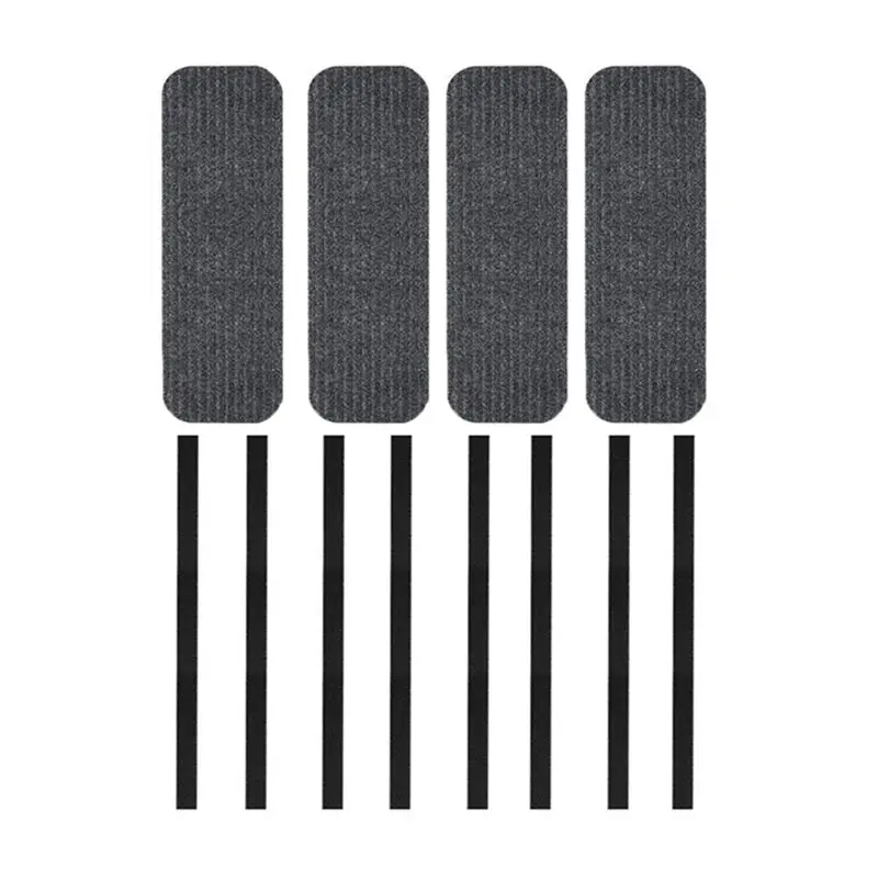 Reliable-4 Pcs RV Step Covers Rug19.5X7.5 Inch Inch Adhesive RV Stair Covers Mobile Home Step Mats Accessories For Lippert, Step
