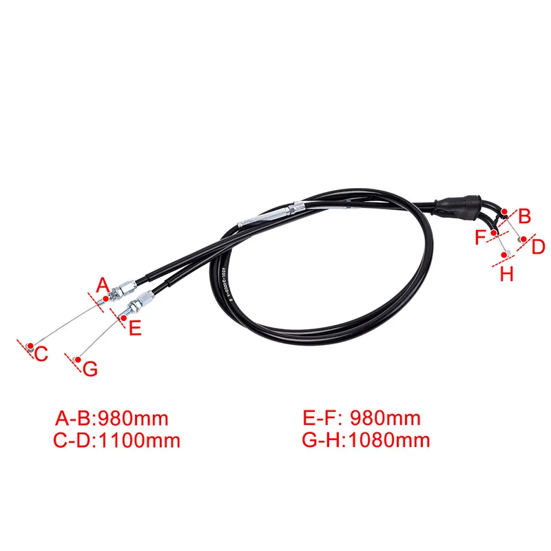 

Motorcycle Throttle Housing Assembly Cable Line Wire for Kawasaki KX250 RM125 RM250 KX 250 RM 125 RM OEM 54011-0019 58210-37F00