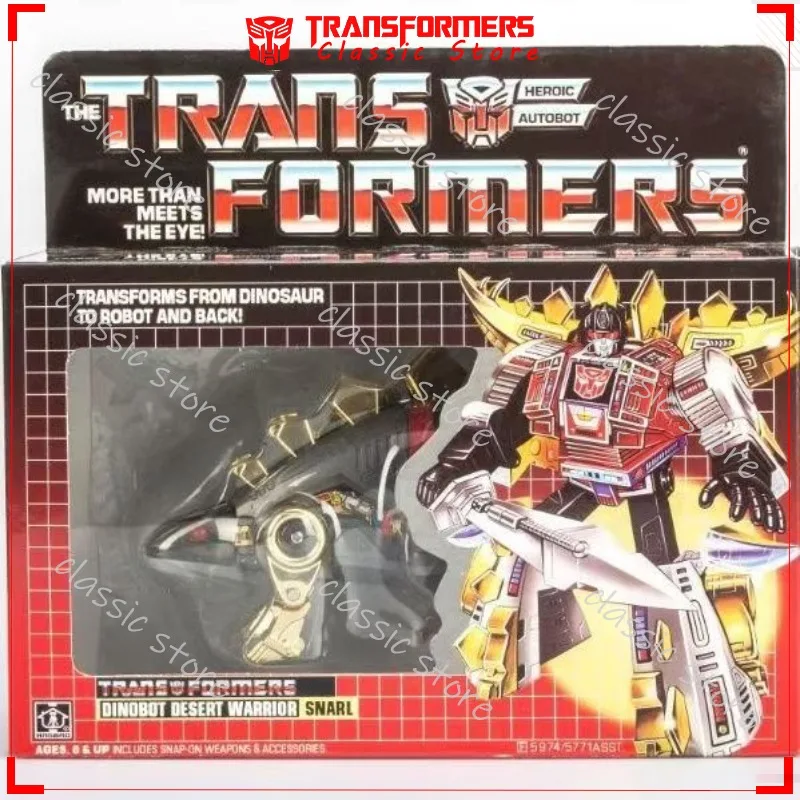Op voorraad Klassieke Transformers Speelgoed G1 Heruitgave KO Edition Dinobot Snarl Cybertron Autobots Actiefiguren Collectible Gifts