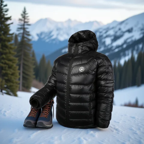 AEGISMAX D-Jacket Upgrade 800FP Ultra Dry Goose Down Jacket Man Outdoor Camping Coat Ultralight Hiking Jackets