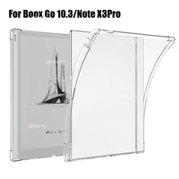 Crystal Tablet Case For Onyx Boox Go 10.3 (2024 ) Note X3Pro Flexible Transparent Protection Cover For Boox Note X3 Pro 10.3\