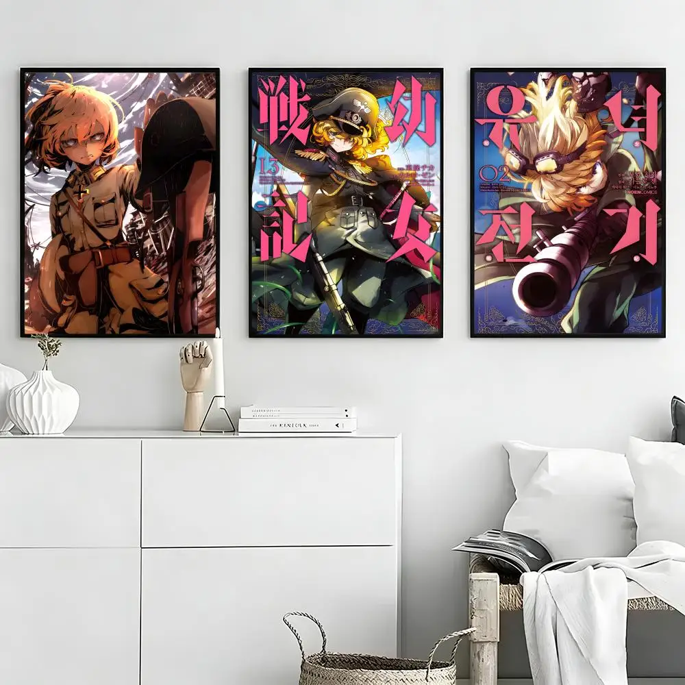 Y-Youjo Senki Poster High-quality vintage prints & posters for home, bar, cafe, aesthetic wall art.