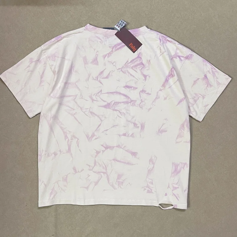 High Street Paly Short-Sleeve T-Shirt Summer Premium Quality Casual Printed Men’s Women’s High-End