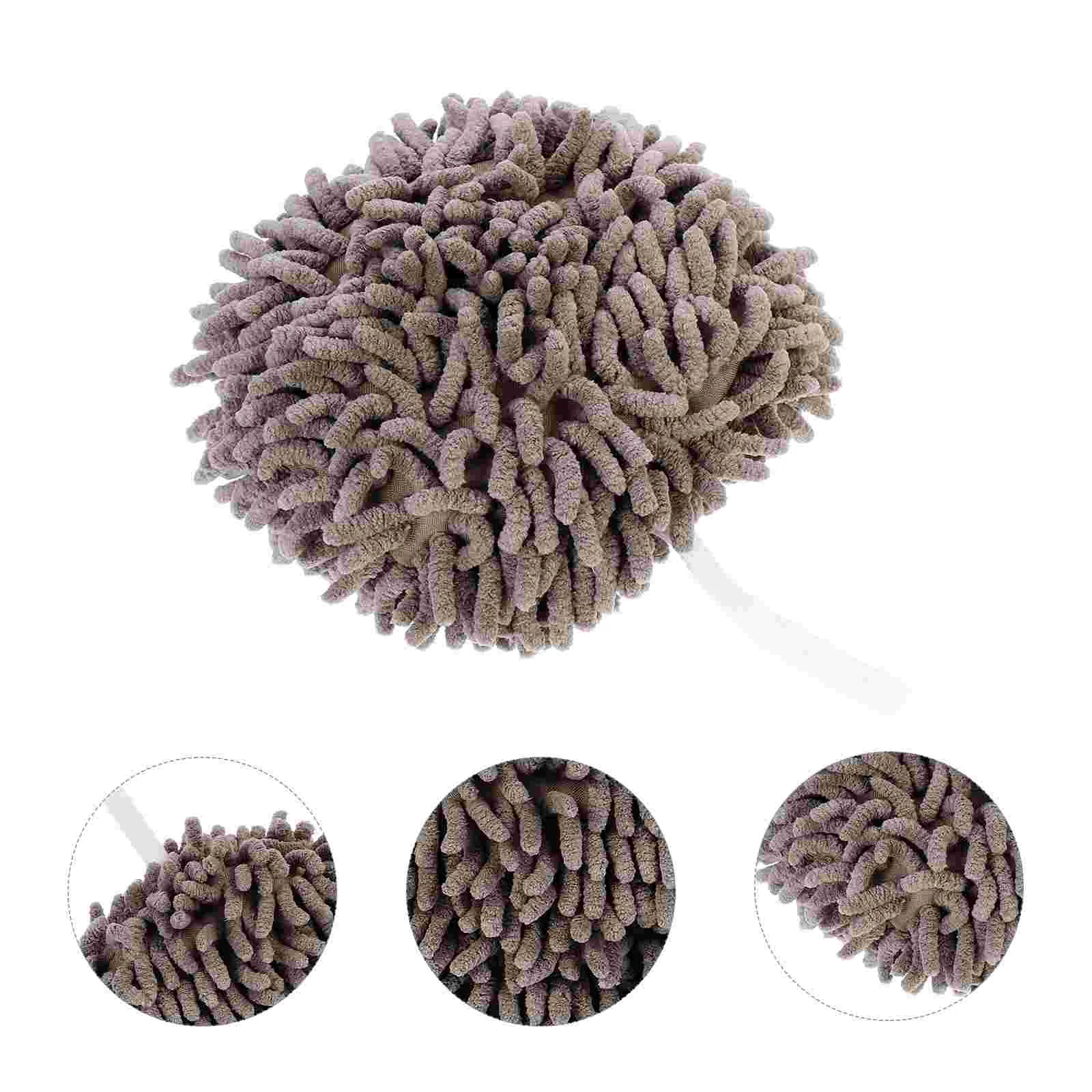 Hand Wiper Towels Absorbent Kitchen Cleaning Supply Creative Household Hanging Ball Chenille Quick-drying Home Child