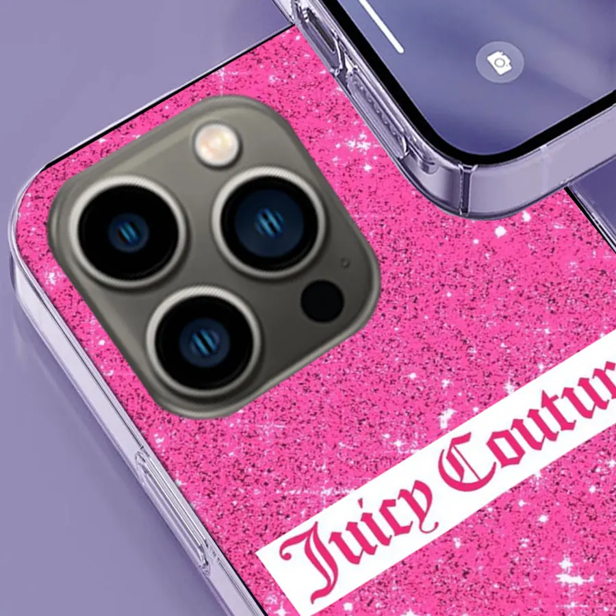 J-Juicy Couture Phone Case For Iphone 17 Air 15 Pro 14 Plus 16 Pro