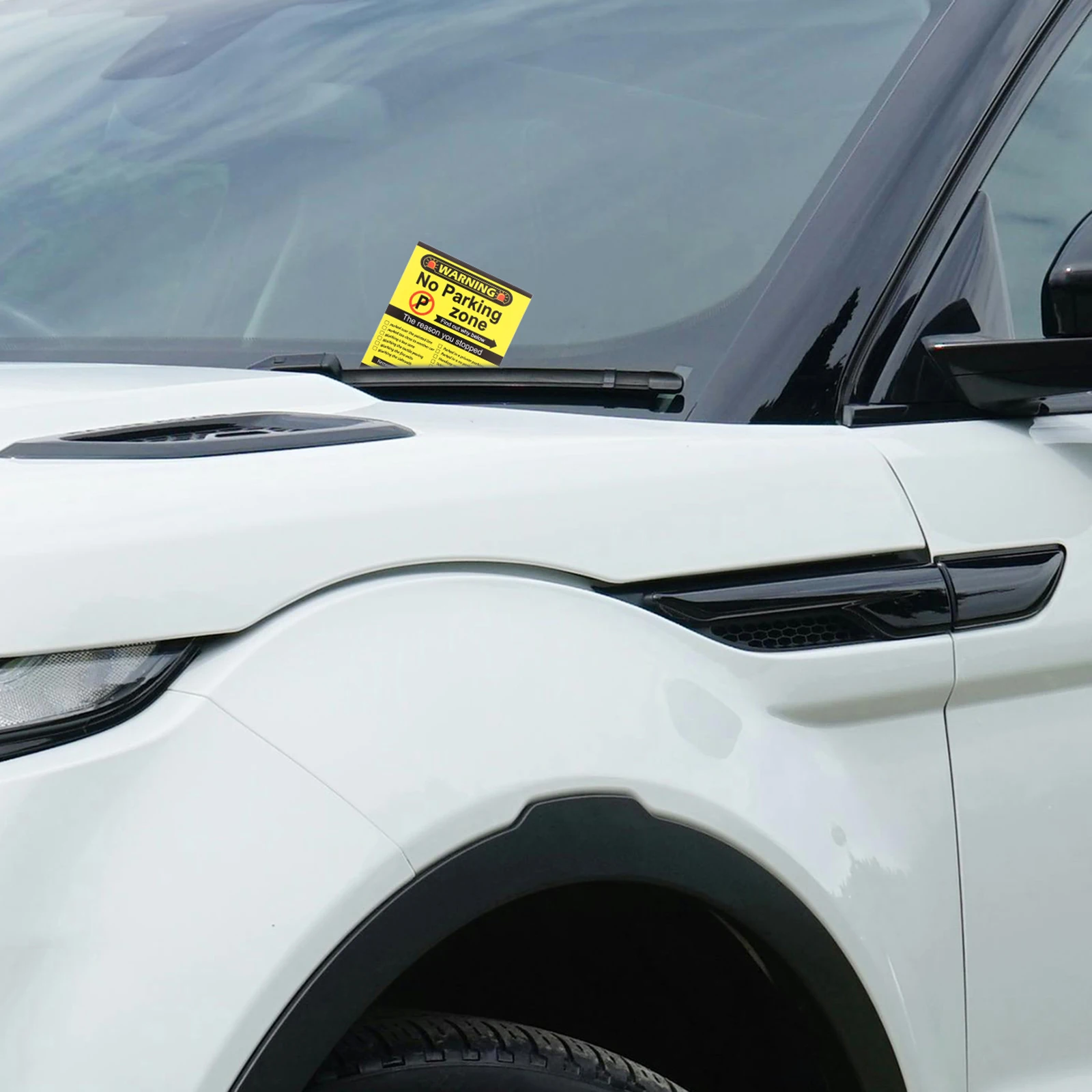 

No Parking Sticker Waterproof Warning Label For Cars Garages Shopping Malls Yard Road Safety Signs Adhesive Reminder