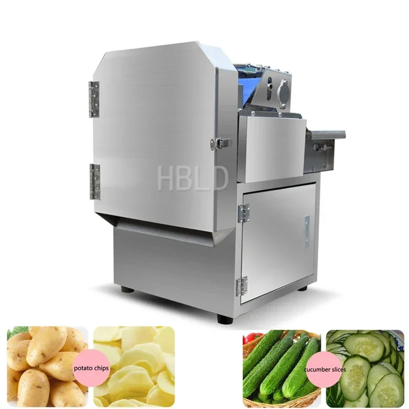 Multi-Functional Vegetable Cutter For Leek Celery Potato Sweet Radish Electric Commercial Vegetable Cutting Equipment