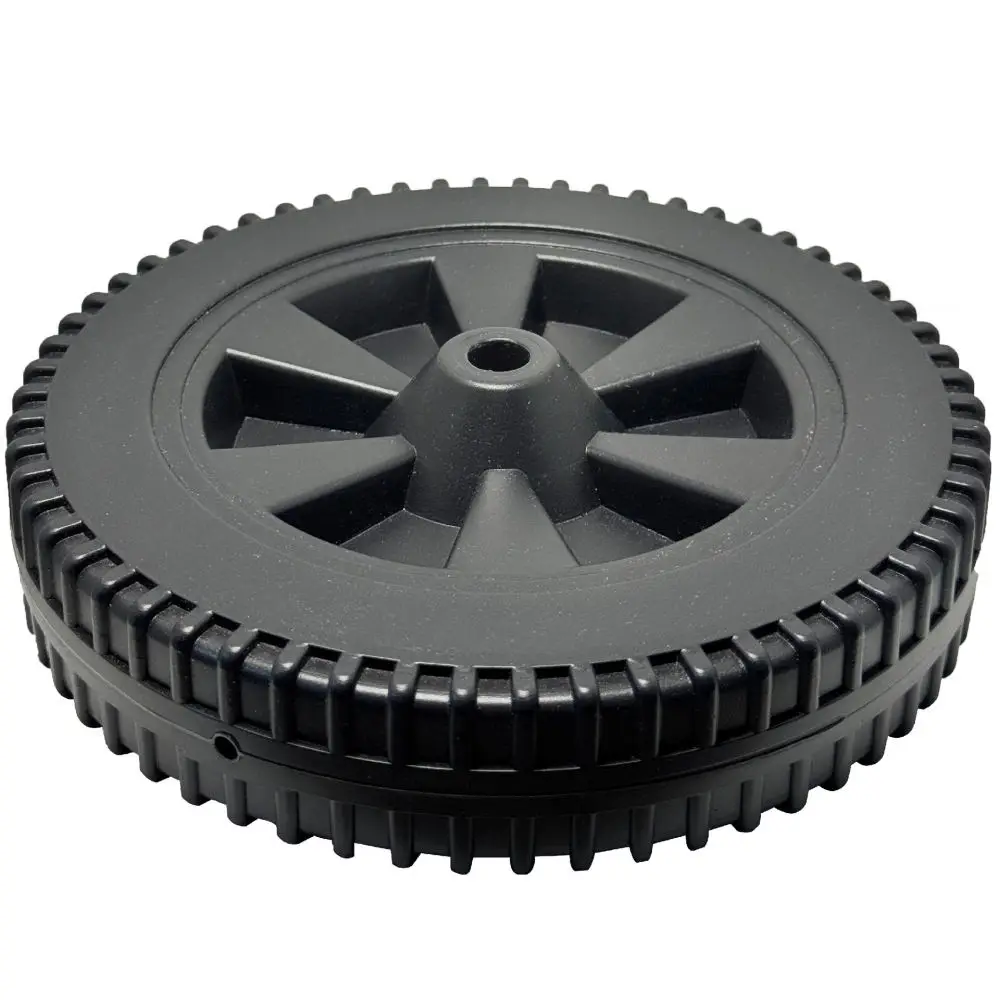 7 Inch Universal BBQ Grill Replacement Wheel Durable Blow Molded Caster For Outdoor Smoker Trolley Lawn Mower Repair Part