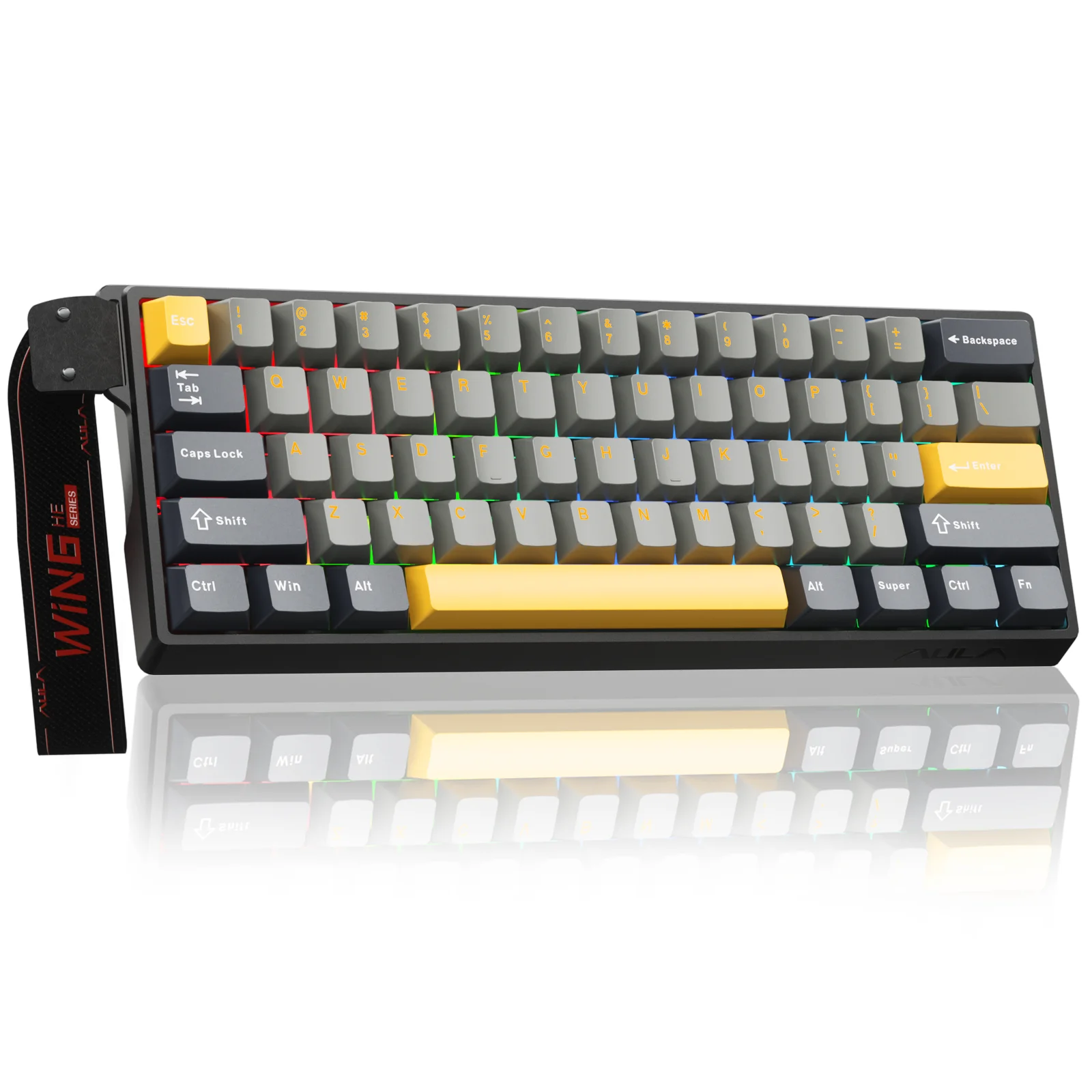 WIN60PRO Magnetisch schakelaartoetsenbord Rapid Trigger 8K Return RGB Hotswap 60% lay-out Esports-gamingtoetsenbord