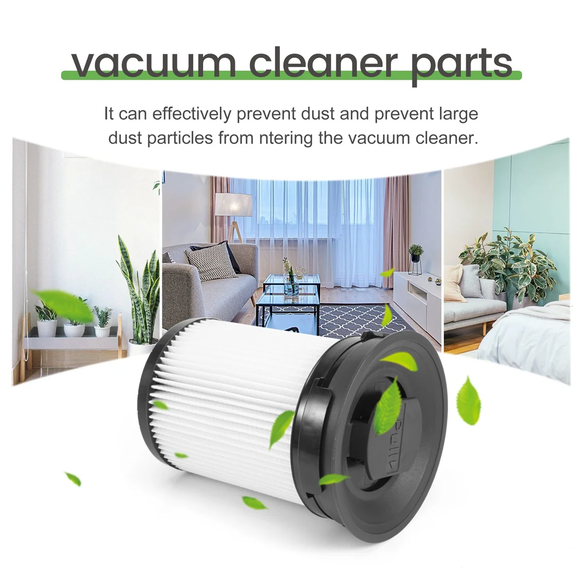 FNJK-1Pcs Моющийся Hepa-фильтр для пылесоса Miele TriFlex HX1 FSF, запасные части