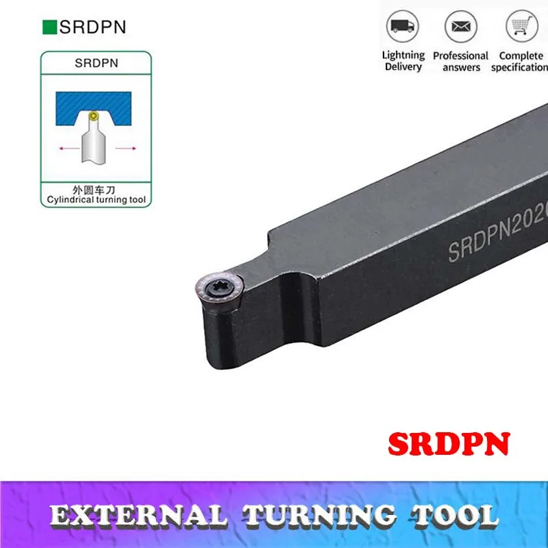 

SRDPN1010 SRDPN1212 SRDPN1616 SRDPN2020 SRDPN2525 Внешний токарный инструмент Режущий брусок Токарный станок с ЧПУ Токарный держатель SRDPN