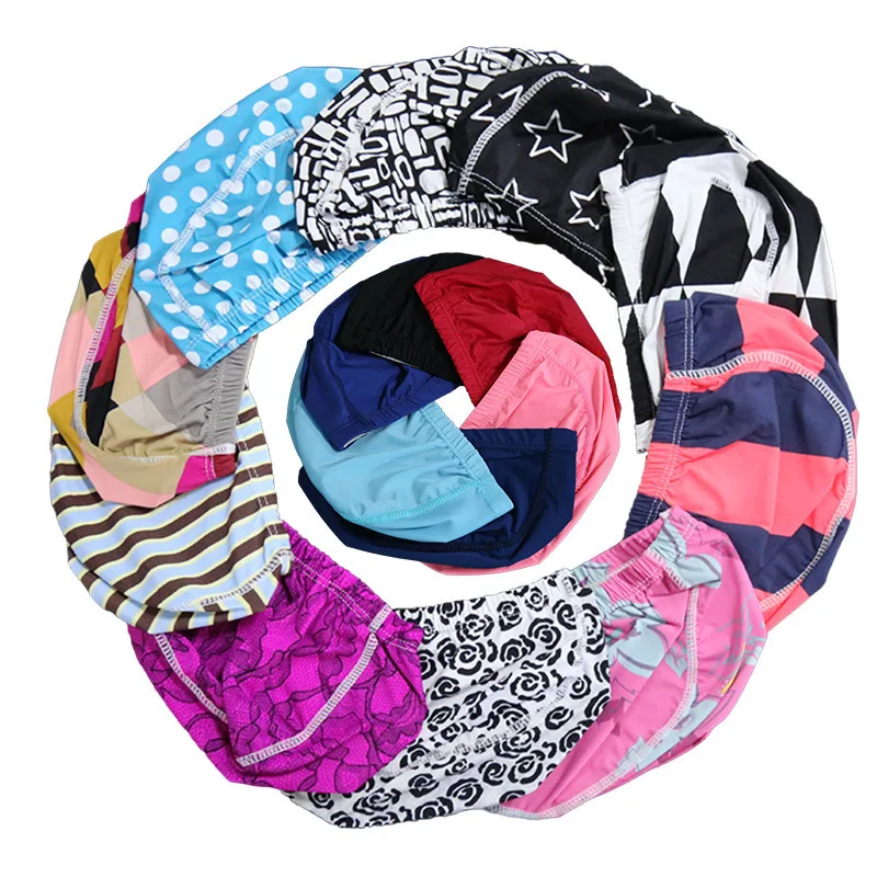 Solid color loose swimming cap pool adult for men and women quick-drying professional clothing