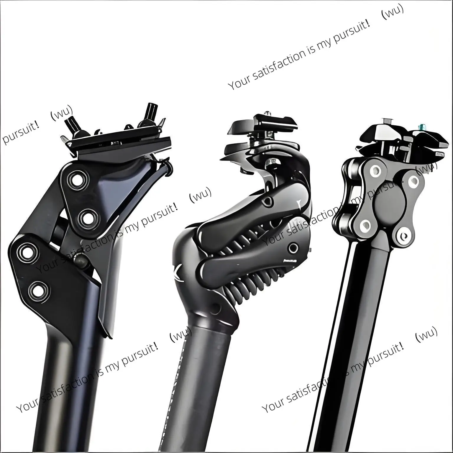 Suspension Seatpost for Bicycles, Shock-Absorber Bike Seat Post for Road, Gravel, Hybrid, and E-Bikes