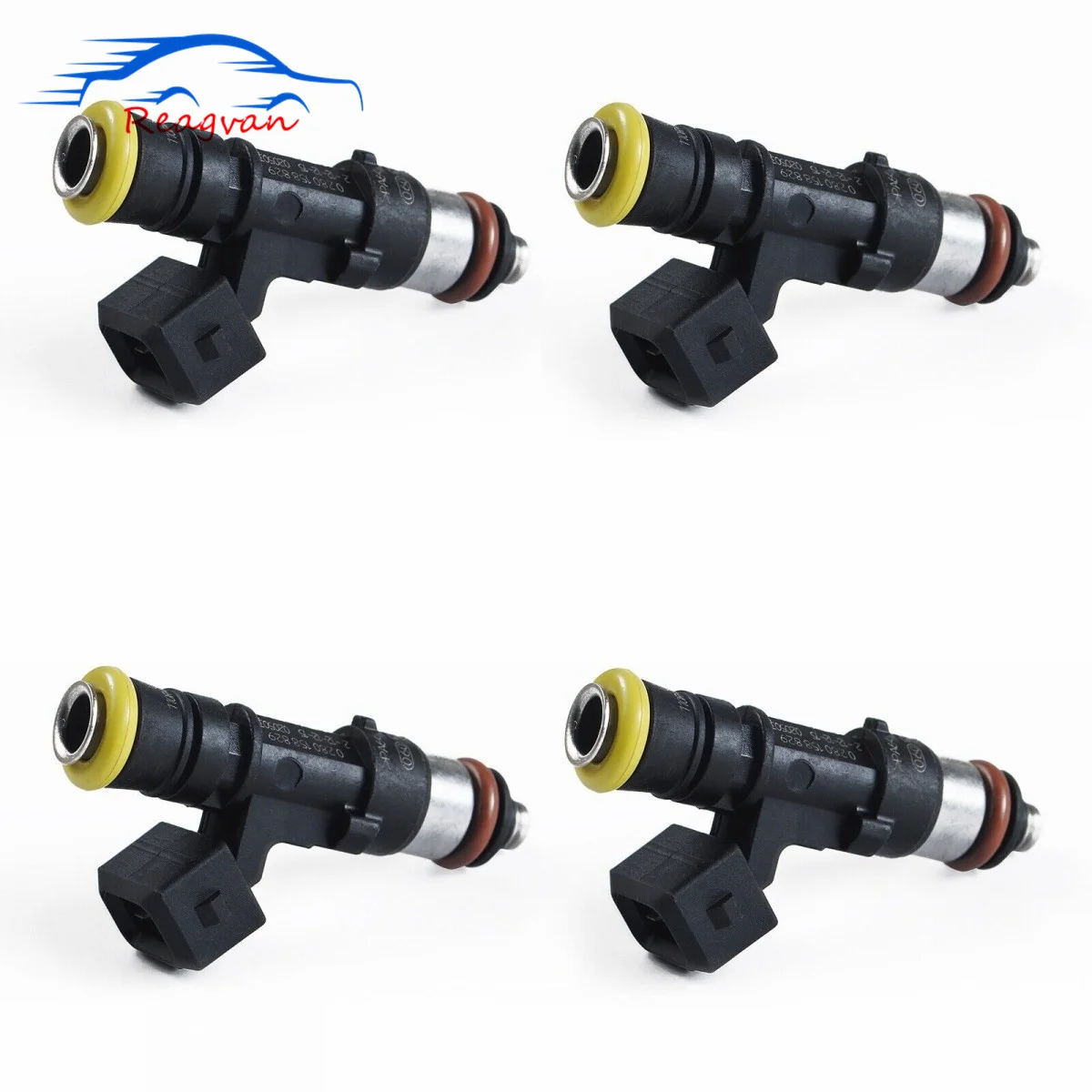 4PCS 210lb 2200cc Fuel Injectors For Honda Audi Ford VW Mazda 0280158829 0280158830