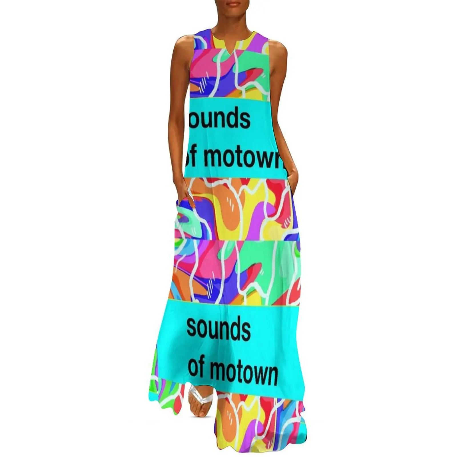 

sounds of motown Long Dress Women's skirt sexy dress for women summer dresses Dress