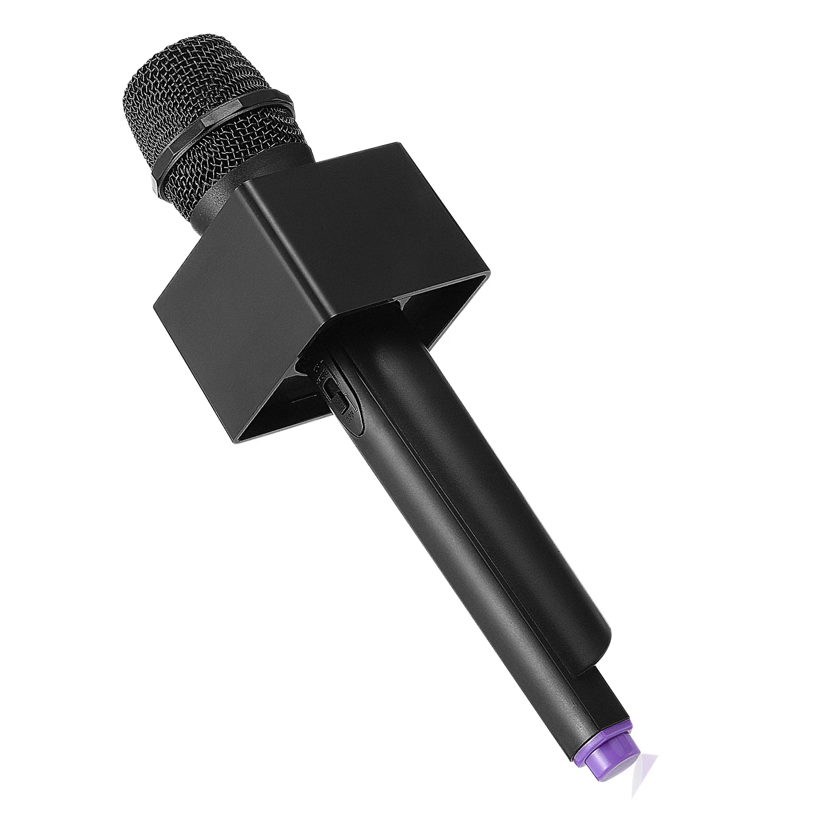 

Microphone Realistic Pretend Play Stage Prop Premium Fake Microphone With Flag Station Role Play