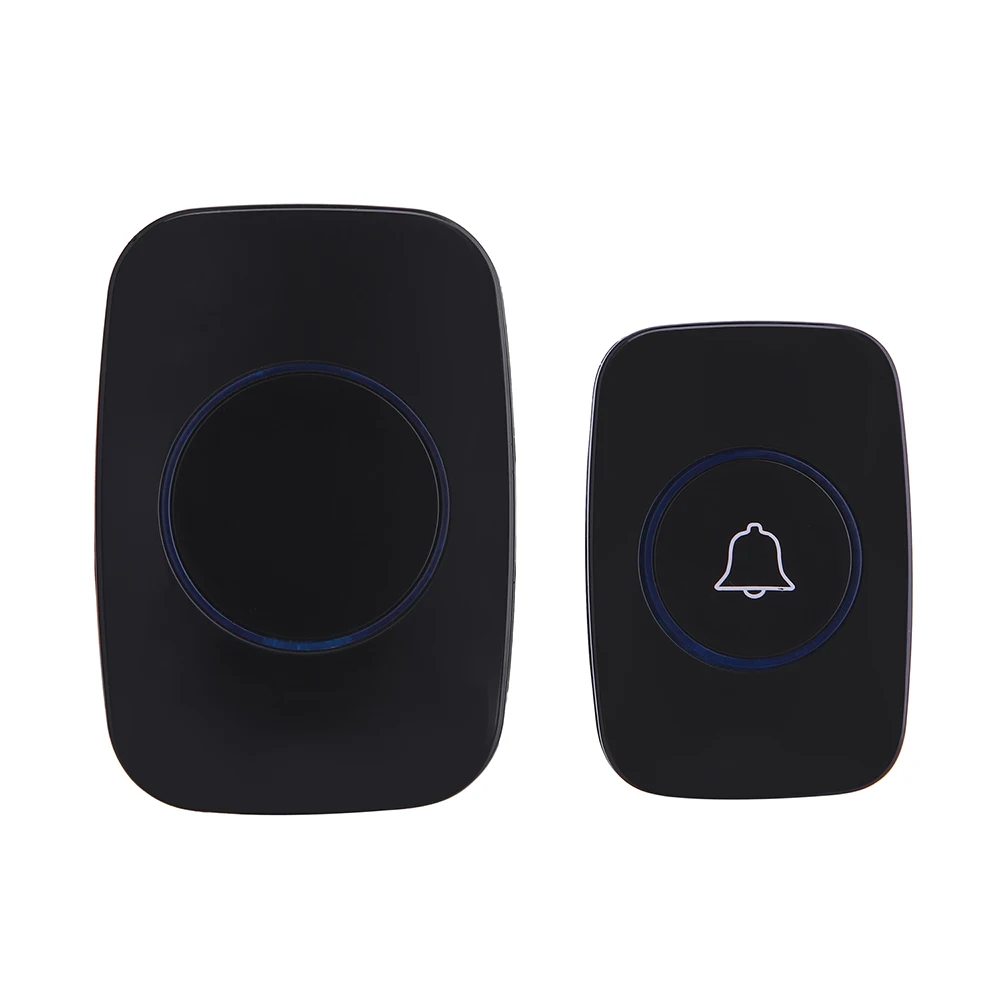 Outdoor Wireless Doorbell Waterproof House Chime Kit 300M Remote EU Plug Home Garden Remote 60 Songs Welcome My Melody Door Bell