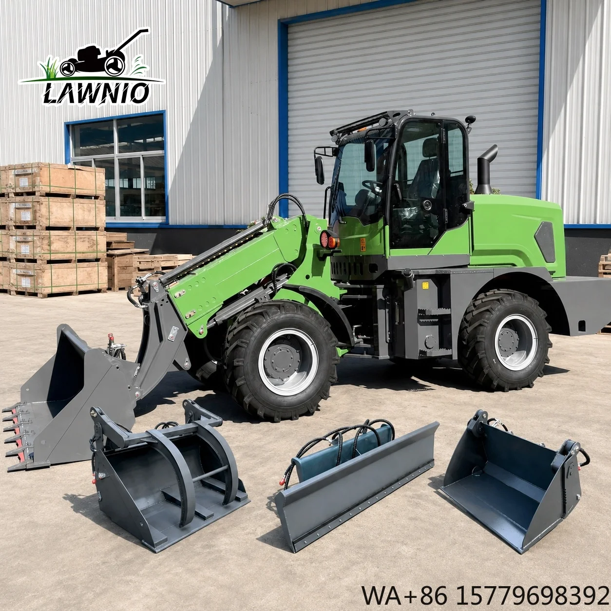 Premium Quality Telescopic Arm Loader  High-Low Speed Transmission and Extended Loading Reach for Farm Work  Loader