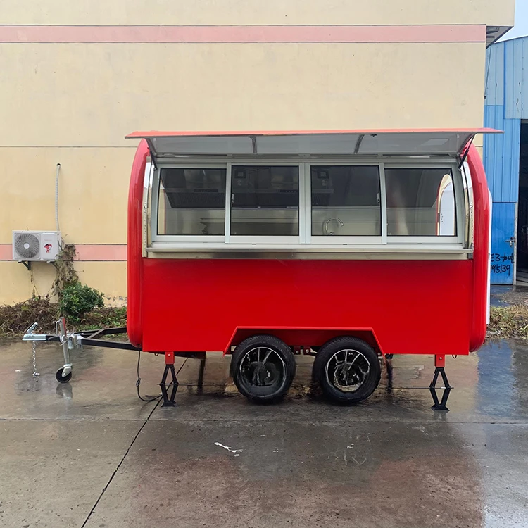 for Mobile Burger Kitchen / foodtruck ice cream truck trailer 220