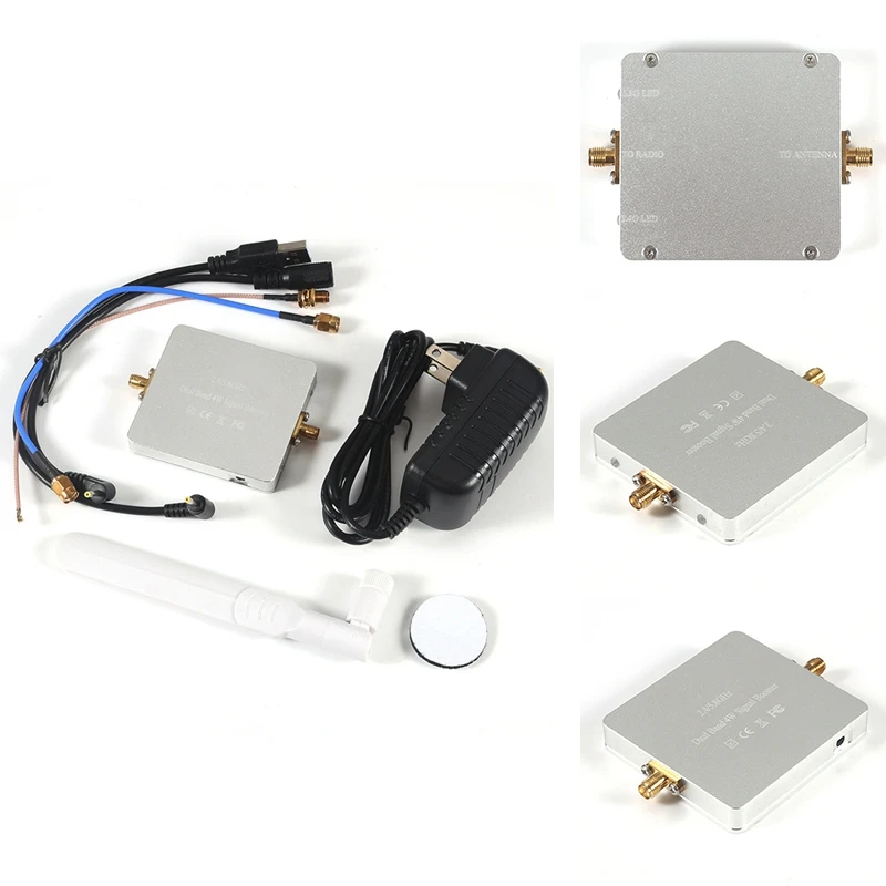 

Smart-2.4G/5.8G Wifi Amplifier Dual Band 4W Signal Booster Drone Signal Extender For Drones UAV RC Equipment