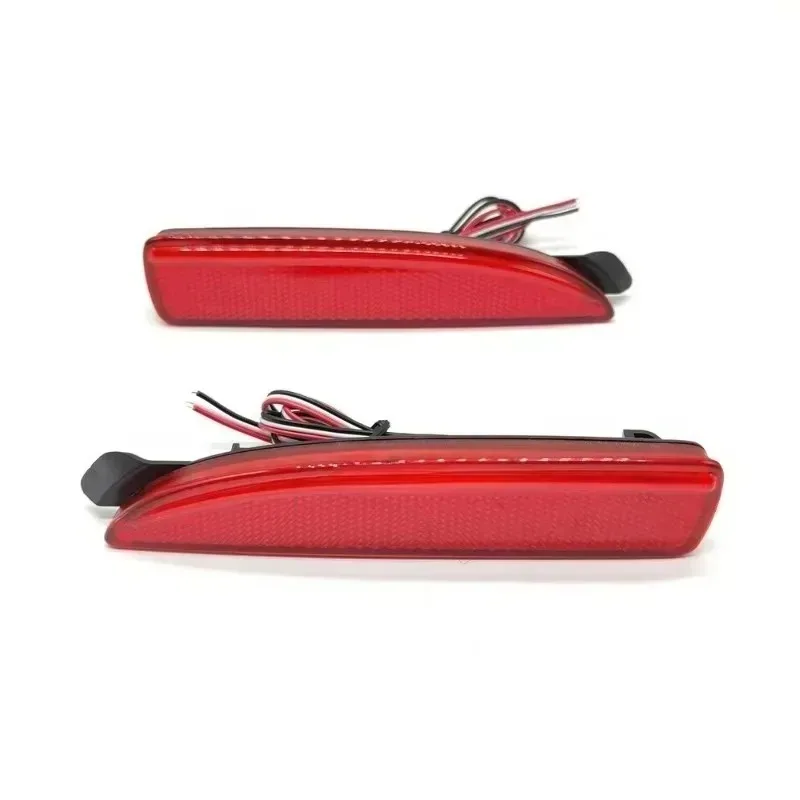 

New for Rear Bumper Reflector LED Light Tail Brake Fog Lamp Car Styling 6 Atenza 2013 2014 2015 2016 Red