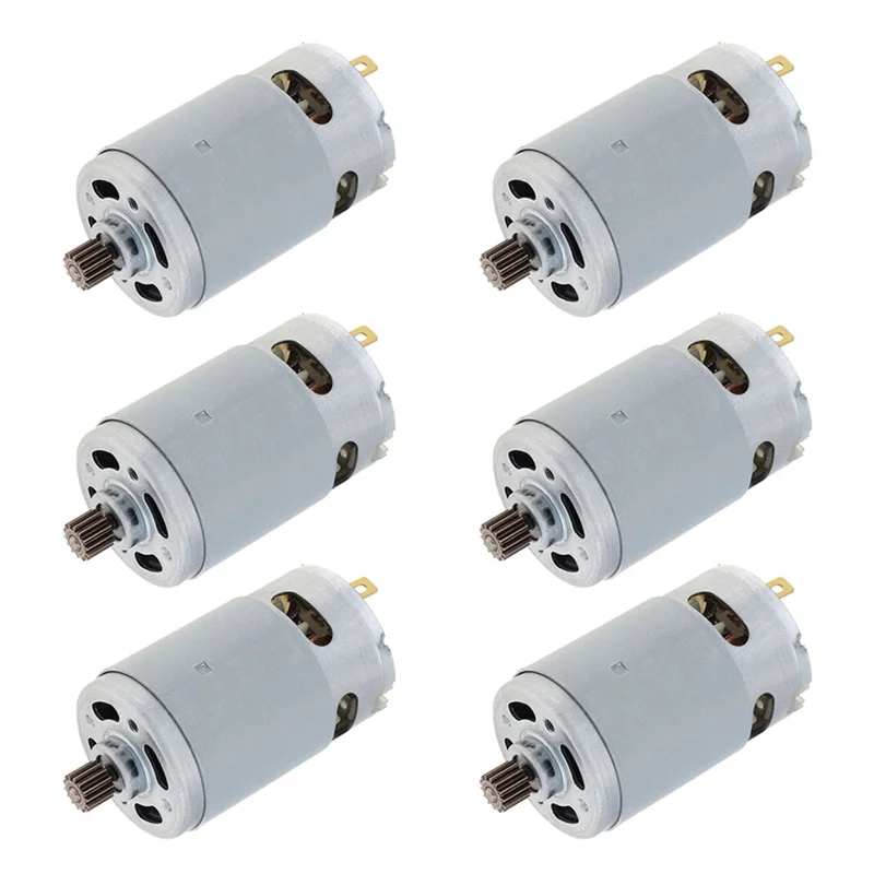 

ABVT-6X 21V RS550 Motor Brushed Motor 14 Teeth Suitable For 4/6 Inch Cordless Mini Logging Saw Chainsaw Tool Accessories